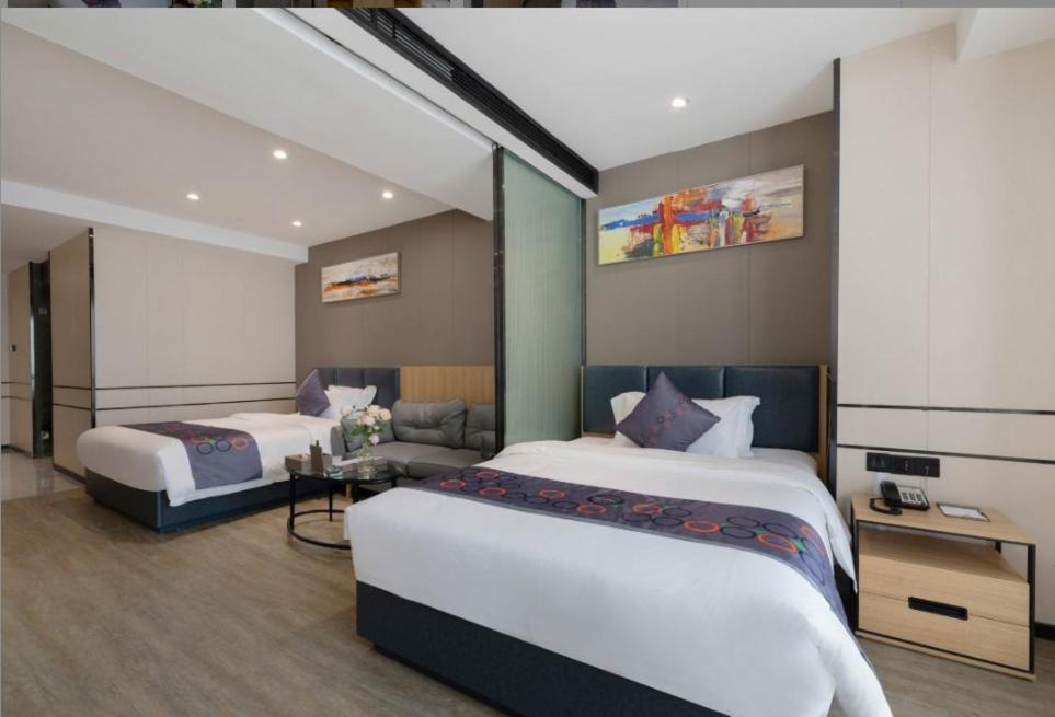 Yimi Mix International Apartment Guangzhou Buitenkant foto